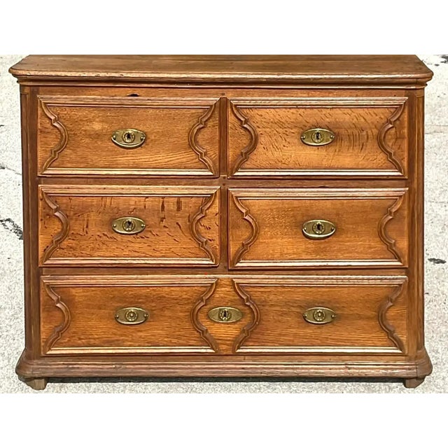 Vintage Boho English Georgian Gentlemen’s Chest of Drawers For Sale - Image 12 of 12