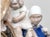 Figurative Vintage Bing & Grøndahl Fisher Family Porcelain Sculpture by Axel Locher For Sale - Image 3 of 7