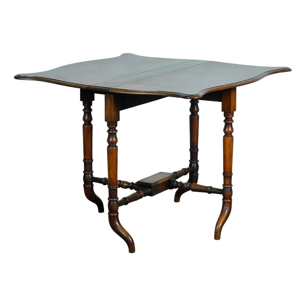 Antique Oak Drop Leaf Table, 1820s | Chairish