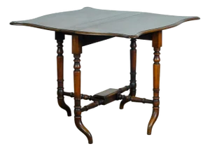 Antique Oak Drop Leaf Table, 1820s