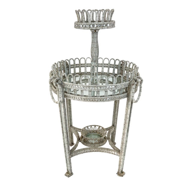 Illuminated Planter, 1980s For Sale - Image 11 of 12