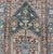 Early 20th Century Antique Persian Hamadan Runner With Angular Medallion Design in Soft Blue, Green For Sale - Image 5 of 12