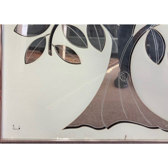Original Mid Century Greg Copeland Tree of Life Mirror With Apple - Signed and Dated For Sale In New York - Image 6 of 10