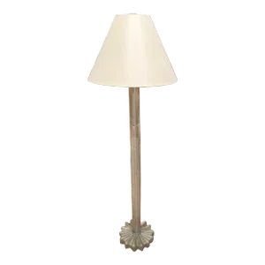 1940s Art Deco Painted Resin Floor Lamp