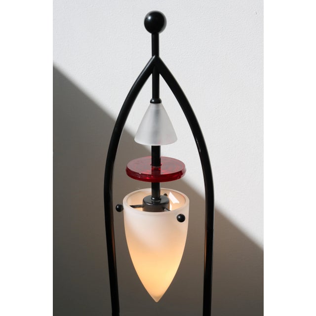 Metal Rocket Floor Lamp from Leola, Italy, 1980s For Sale - Image 7 of 10