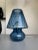 Blue Murano Style Glass With "Ballotton" Lamp For Sale - Image 9 of 9