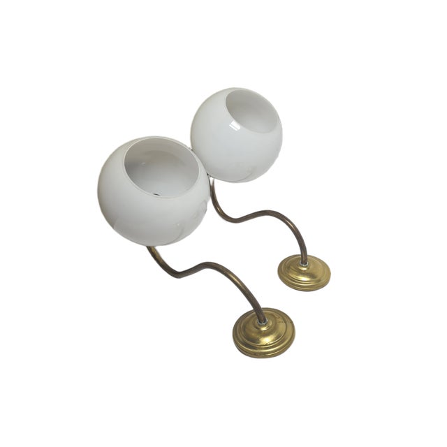 1950s Art Deco Sconces, Poland, 1950s, Set of 2 For Sale - Image 5 of 12