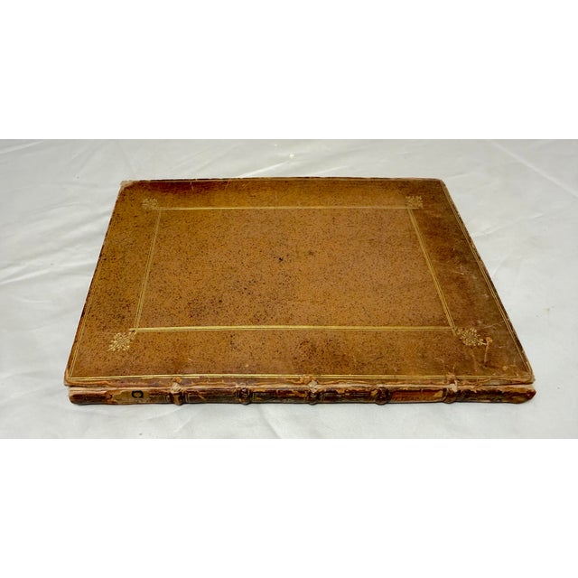 17th Century Antique Original 1631 Libanii Sophistae, Ex Bernard Quaritch Hardcover Book For Sale - Image 5 of 15