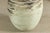 Large Artisan Ceramic Vase with Cream and Brown Striped Glaze For Sale In New York - Image 6 of 12