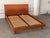 Queen Size Cherry Wood Bed Frame, Vintage For Sale - Image 4 of 12