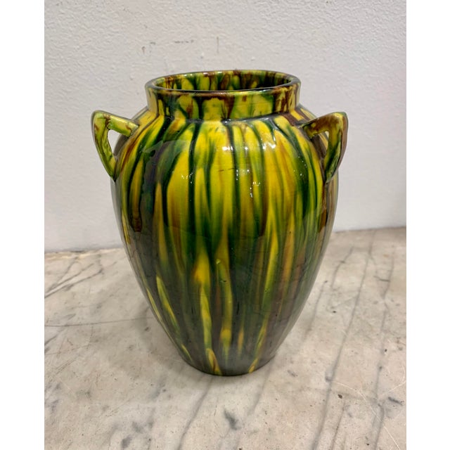 Art Deco Awaji Pottery Studio Vase Chairish