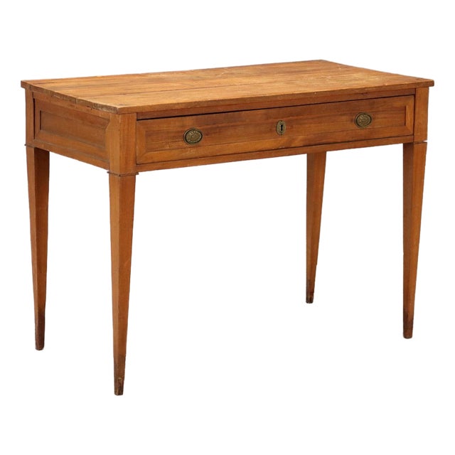 Italian Writing Desk in Mahogany For Sale