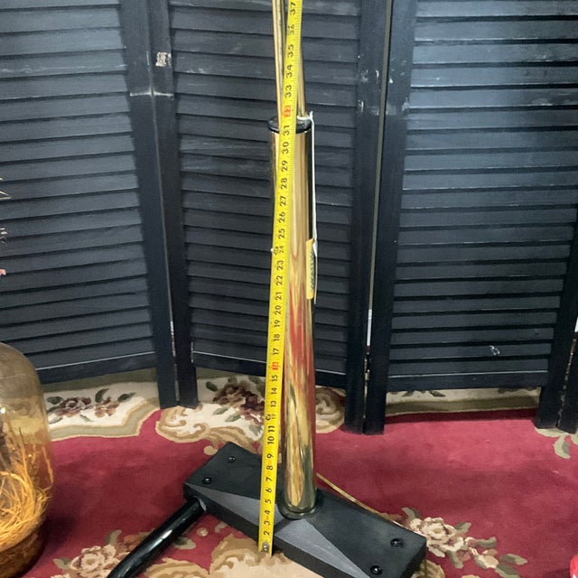 Brass 1970s Anthony of California Oversized Triple Arc Brass Floor Lamp For Sale - Image 8 of 18