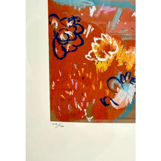 George Segal, American Pop Art George Segal Color Expressionist Lithograph Woman in Red Kimono, 1985 For Sale In Miami - Image 6 of 10