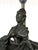 Art Deco French Figural Table Lamp in Bronze, 1930s For Sale - Image 10 of 14