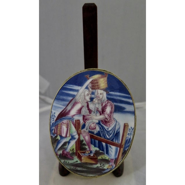 Vintage Erotic Enamel Box For Sale - Image 4 of 11