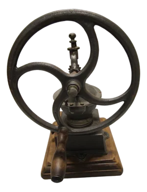 Large Cast Iron Manual Counter Coffee Grinder