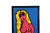 Thomas Pulgini Blue Girl Pop Art Oil Painting For Sale - Image 4 of 7