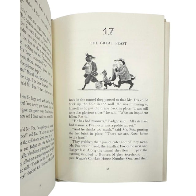 Fantastic Mr. Fox by Roald Dahl 1970 First Edition Book For Sale - Image 10 of 14
