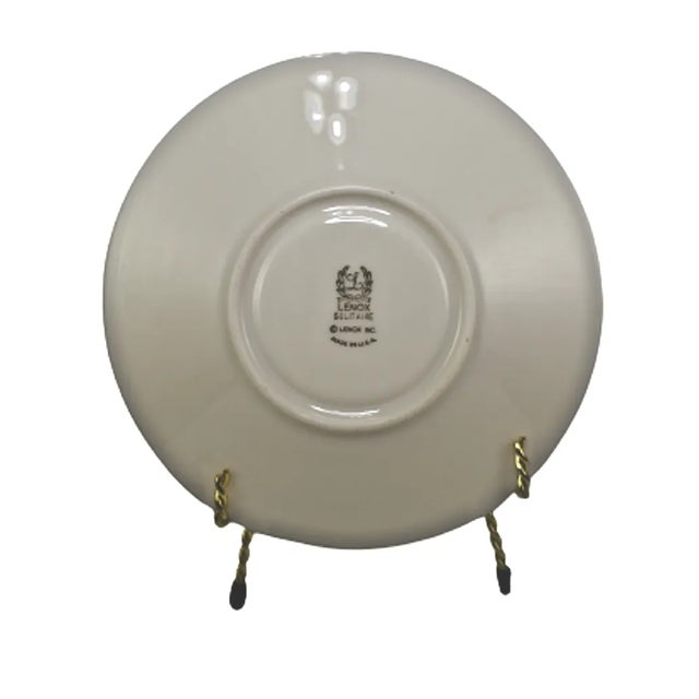 Ceramic Late 19th Century Lenox Solitaire Cup & Saucer Set – 23 Pieces For Sale - Image 7 of 12