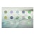 Contemporary Seascape Fine Art Print | Green Abstract Colourful Dots by Angela Cameron For Sale