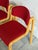 Pair of Vintage Danish Duba Bentwood Dining Chairs Red Upholstery Scandinavian Modern For Sale - Image 4 of 8