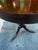 Mid-Century Modern 1970s Mid Century Modern Wooden Round Side Table With Brass Claw Feet For Sale - Image 3 of 6