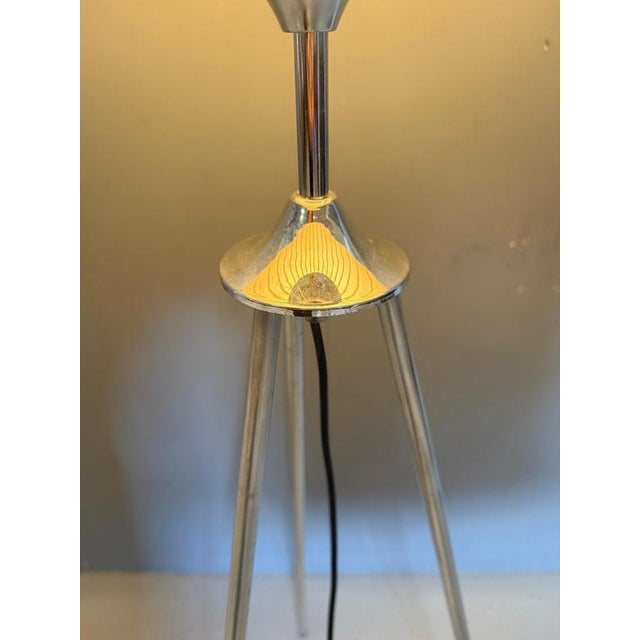 Cocoon Tripod Floor Lamp from Goldkant Leuchten, 1960s For Sale - Image 11 of 17