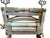 Wood Late 19th Century Original Anchor Lovell Manufacturing Co. Manual Crank Laundry Clothes Wringer For Sale - Image 7 of 14