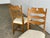 Mid-Century Danish Razorblade Dining Chairs in Oak by Henning Kjærnulf for E.G. Møbler, 1960s, Set of 6 For Sale - Image 4 of 10