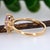 Metal 1ct Ceylon Pink Sapphire Ring W Diamond Accents in Solid 14k Gold | Pe 8x5.4mm, Size 6.75 For Sale - Image 7 of 7