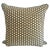 1990s Vintage First‑Line Jonathan Adler Honeycomb Hexagon Geometric Pillow Euro Sham For Sale - Image 5 of 10