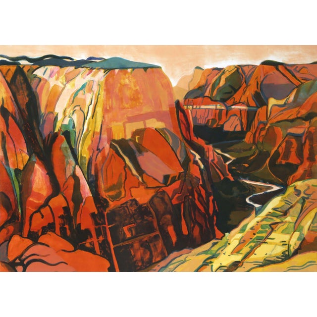Susan Shatter "Grand Canyon" Lithograph For Sale