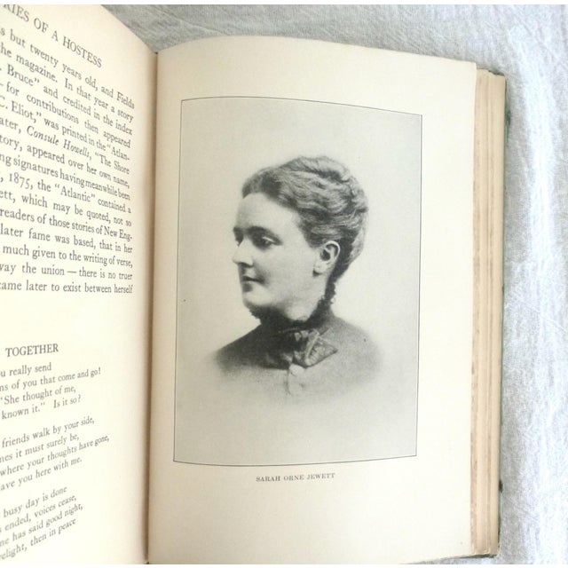 1922 Memories of a Hostess by M.A. DeWolfe Howe For Sale - Image 10 of 10