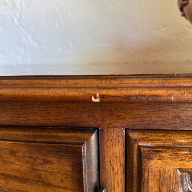 Vintage 1960 Drexel Heritage Cabernet Triple Dresser / Sideboard For Sale - Image 10 of 12