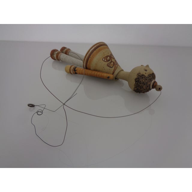 Figurative Studio Ceramic Wind Chime by Karen Boel, Denmark, 1960s For Sale - Image 11 of 18