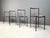 Black Chairs by Sergio Calatroni and Maurizio Peregalli for Zeus Noto, 1985, Set of 4 For Sale - Image 8 of 11