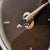 Gucci Gucci Wood + Chrome Clock, 1970s For Sale - Image 4 of 6