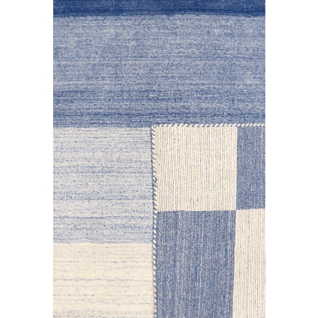 Pasargad Home Gramercy Blue Area Rug, 10' 0'' X 14' 0'' For Sale - Image 4 of 6
