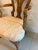 Antique Carved Walnut Desk Armchairs, 1920, Set of 2 For Sale - Image 18 of 18