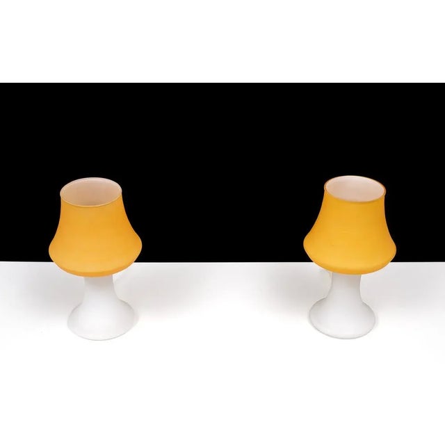 Mid-Century Modern Murano Glass Table Lamps from Brilliant Leuchten, 1970s, Set of 2 For Sale - Image 3 of 8