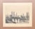 Victorian Antique 1887 Original Framed Ernest George “Ancient Bridge & City Wall” Copper Plate Etching For Sale - Image 3 of 12