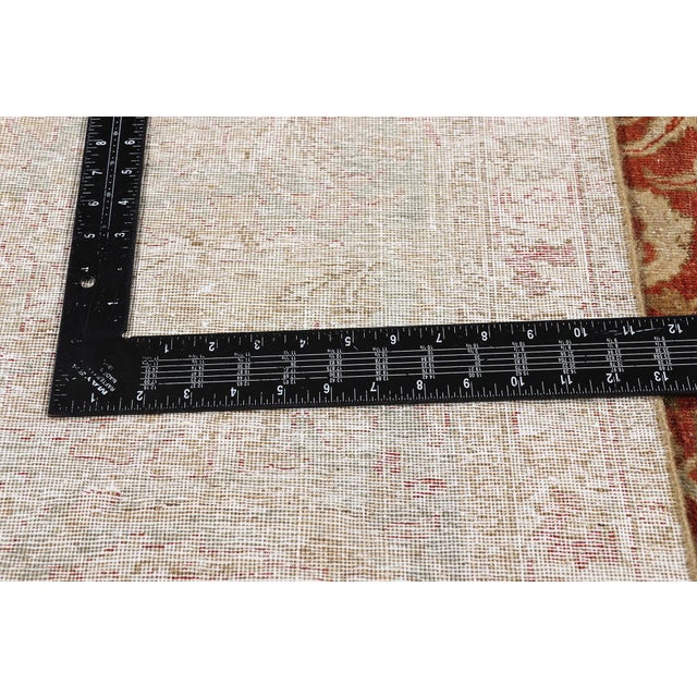Textile Antique Persian Tabriz Rug, 09'05 X 12'07 For Sale - Image 7 of 10