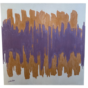 Painting by Veronica Volani-Inza, Titled Mystical Flame 001