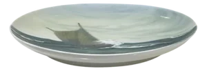 Seascape Porcelain Wall Plate from Bing & Grøndahl, 1890s