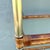 Wood Palm Beach Chic Rattan Cane and Gold Etageres - A Pair For Sale - Image 7 of 10