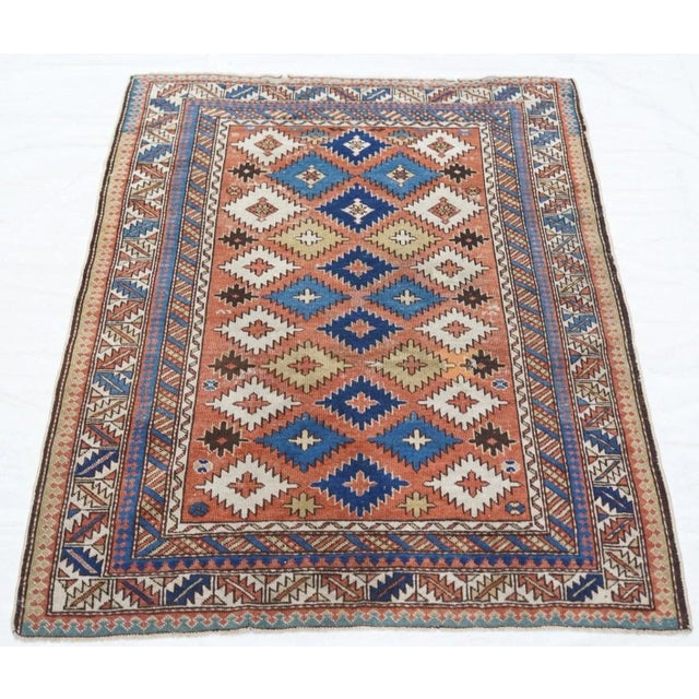 Antique Shirvan Rug 2'7'' x 3'9'' For Sale - Image 12 of 12