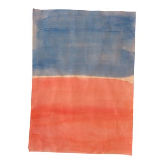 Mark Rothko-Style Watercolor 1990s For Sale