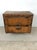 Mid Century Modern Two Drawer Nightstand With Unique Brass Hardware For Sale - Image 10 of 16