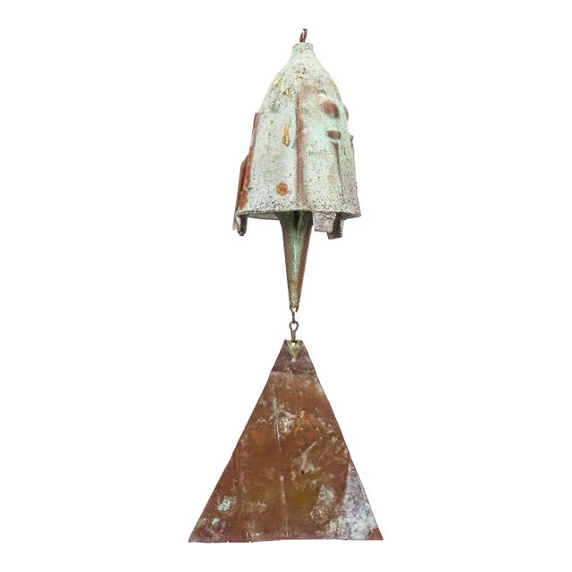 Vintage Paolo Soleri Bronze Windbell, Attributed For Sale